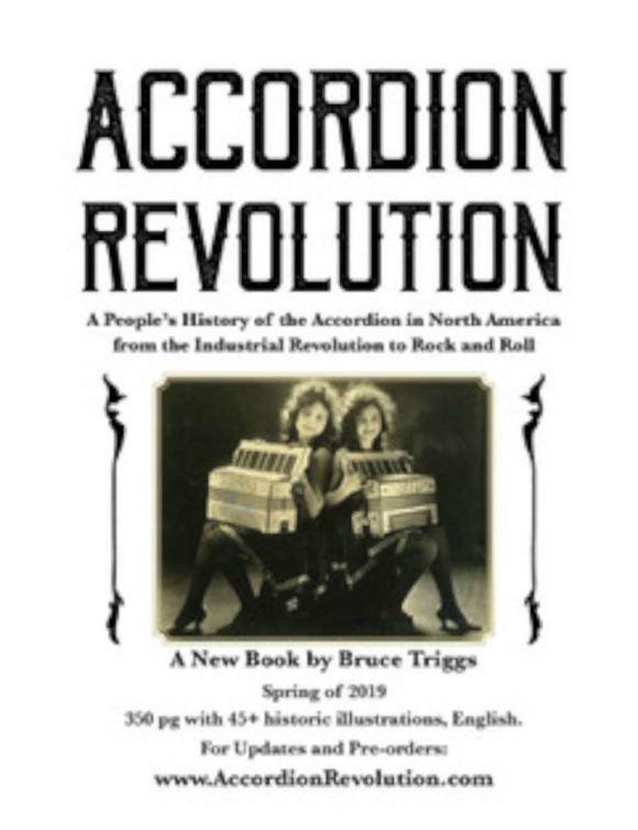 A message from Bruce Triggs of Accordion Noir - New accordion book