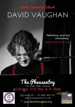 David Vaughan at The Pheasantry with Viazzani on Accordion - 3rd May 2016