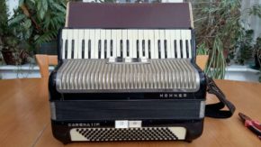 Hohner Carena IIM- 41key/120 Bass Piano Accordion - (Used)   £375 as is OR £775 fully repaired/retuned