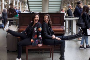 New York City beckons Joanna Strand again this time with Jacqui Tate.  Romano Viazzani on Accordion.