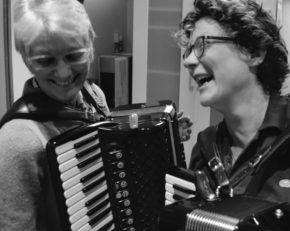 Karen Tweed and Karen Street Accordion-sing-alongs May 12th and May 13th 2018