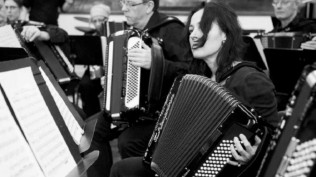 LAO (London Accordion Orchestra) at the Royal National Theatre - 11th December 2015