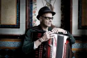 Accordionist Maurizio Minardi back in UK with Giorgia Mancio at Pizza Express Jazz Club, Soho October 11th 2018