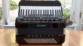 Borsini - SL/4117 M 41key/120 Bass Piano Accordion - Double-octave with tremolo-tuned (Used)  £1900