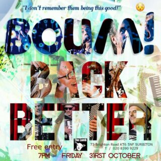 Boum Back Better Flier