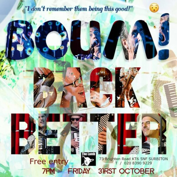 Boum Back Better Flier