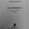 Claudio Jacomucci - Technique i for button accordion C-griff book by Berben