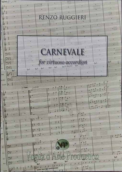 Renzo Ruggieri - Carnevale - Sheet Music