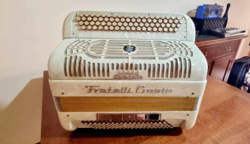 Fratelli Crosio 4-row 58 key - button accordion 120 bass