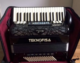 Teknofisa - 37key/96 Bass Special "Monk" Model Cassotto JAZZ Piano Accordion - 3/5-voice   £4495 (Used)