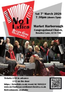 No1 Ladies Accordion Orchestra 2026 Flier