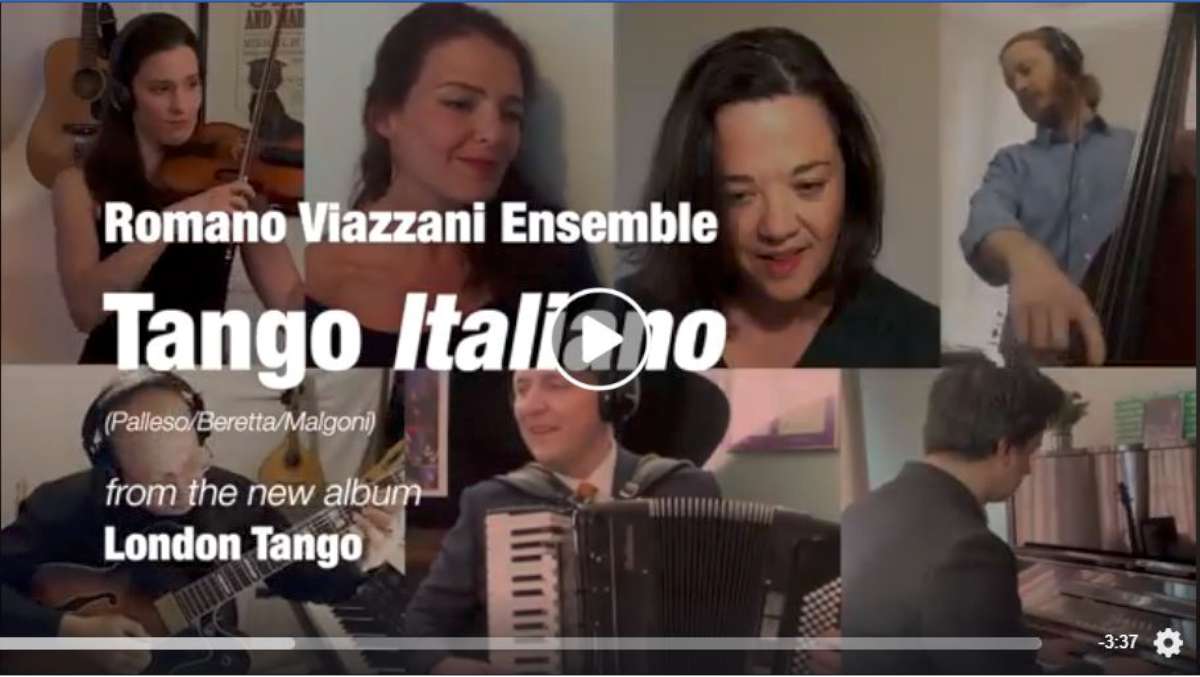 Tango Italiano Lockdown video Screenshot