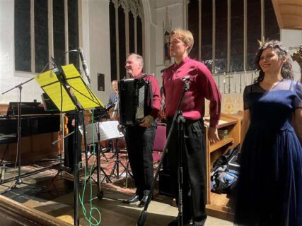 The Romano Viazzani Ensemble - Little St Mary's Church -Photo by Adrian Peel