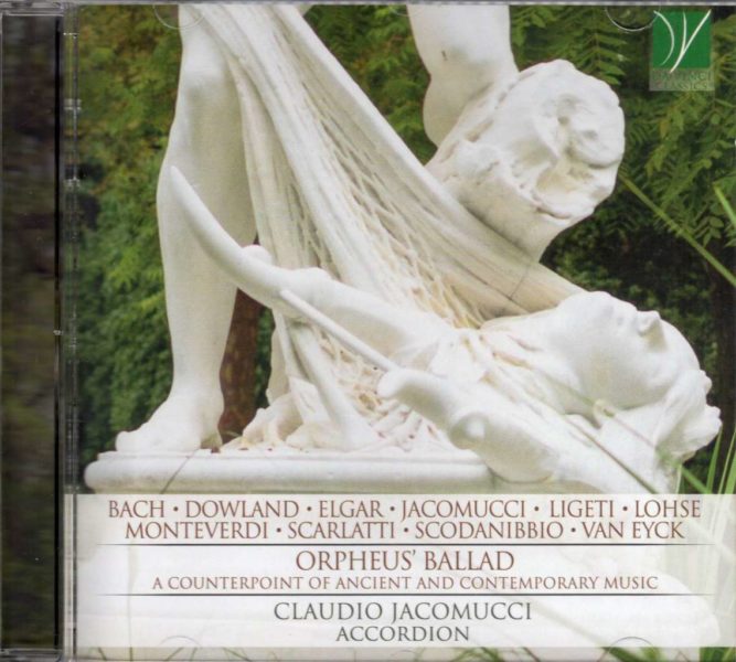 Claudio Jacomucci - Orpheus' Ballade - A counterpoint of ancient and contemporary music - cover