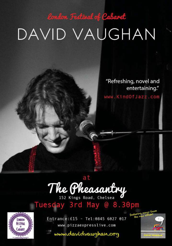 David Vaughan - The Pheasantry - 3rd May 2016