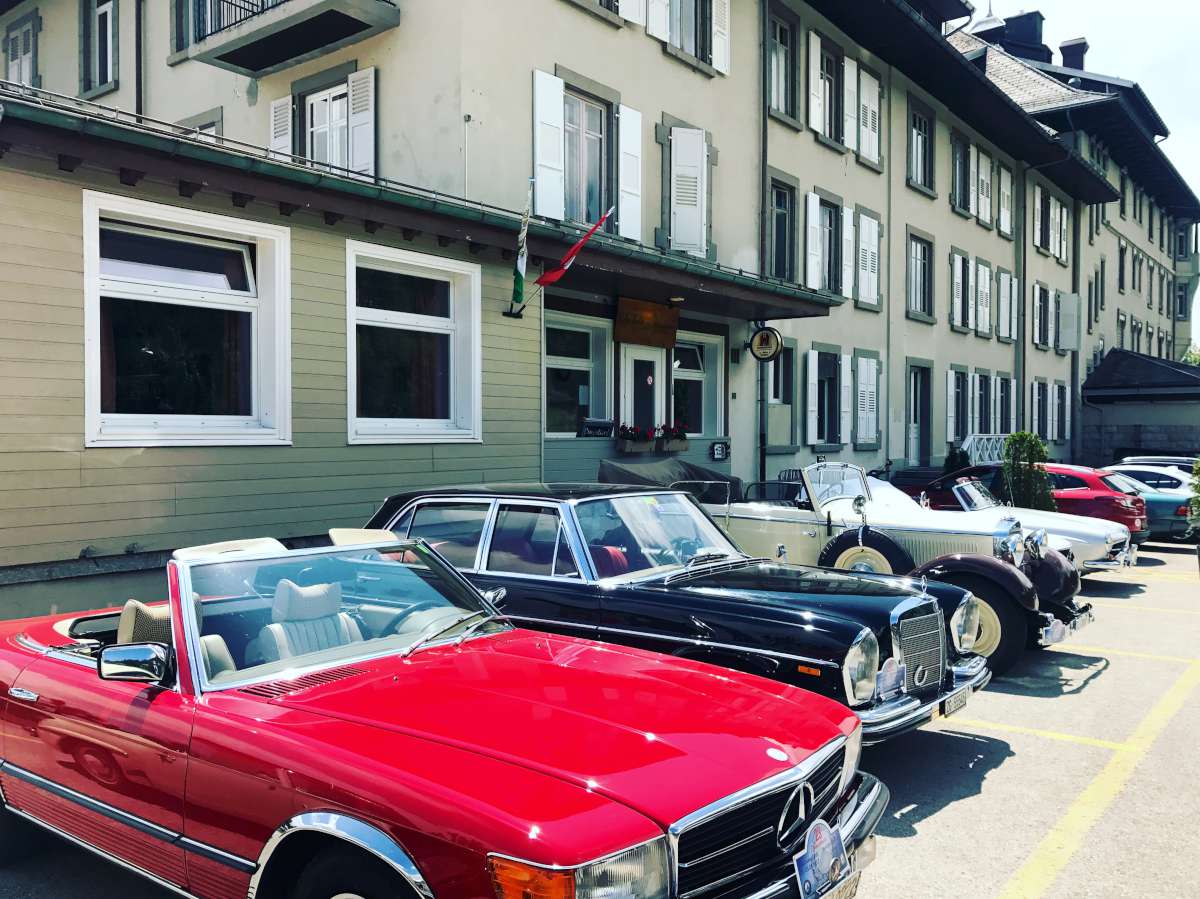 Classic Cars at the Grand Hotel des Rasses