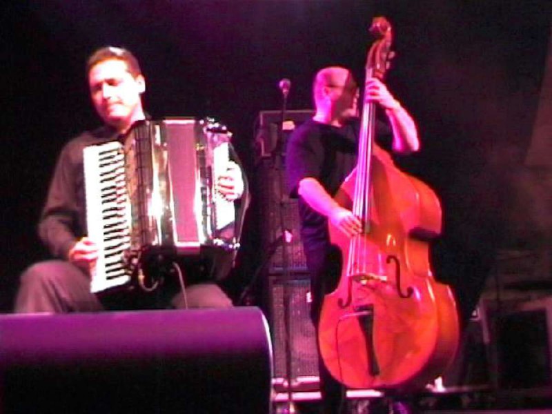 Romano Viazzani and Bass player Yaron Stavi