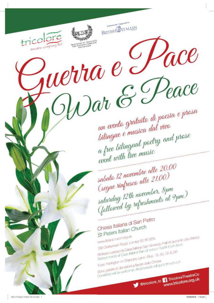 Guerra e Pace - War and Peace Poster