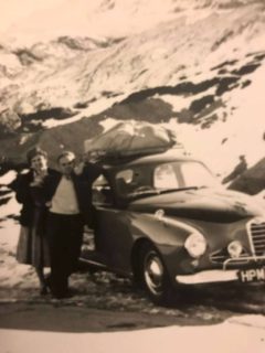 Alfa Romeo on the Simplon Pass