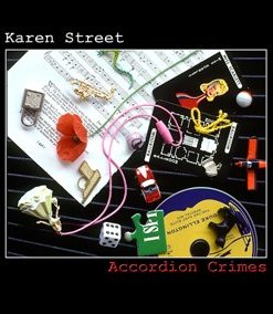 "This is one of the most charming and unexpected release of the season. Karen Street has evolved an entire vocabulary for the accordion that works beautifully in the jazz context." Dave Gelly 'The Observer" with Stan Sulzman - saxophone, Mike Outram - guitar and Fred T Baker - bass. Accordion Crimes Mount harissa When a knight won his spurs Undersuspicion Remembered Which way up Dangerous dancing Hymn