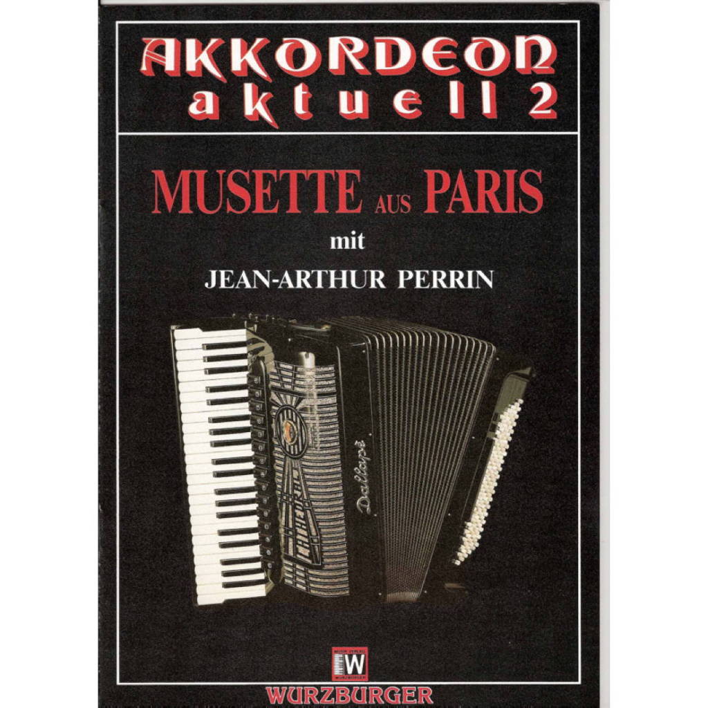 An album of seven super musette compositions for standard bass accordion of a higher intermediate level: Goudroune Bistrot Parisien Cascadelle Heliopolis Rien que ça Musettine Cafe