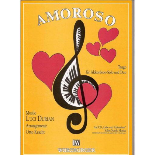 A Tango duet for 2 accordions by Luci Durain arranged by Otto Kracht as recorded on the CD Liebe und Akkordeon by Nando Monica